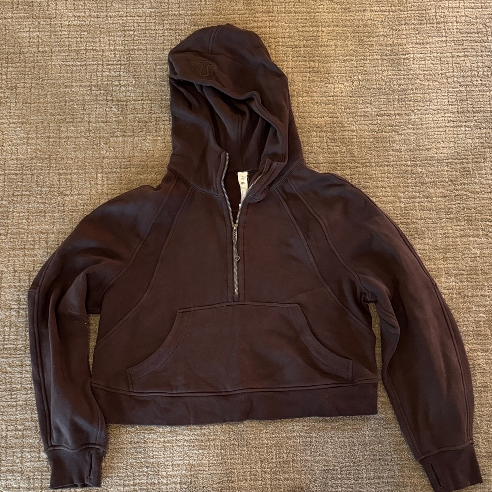 lululemon athletica Dark Brown Hoodie